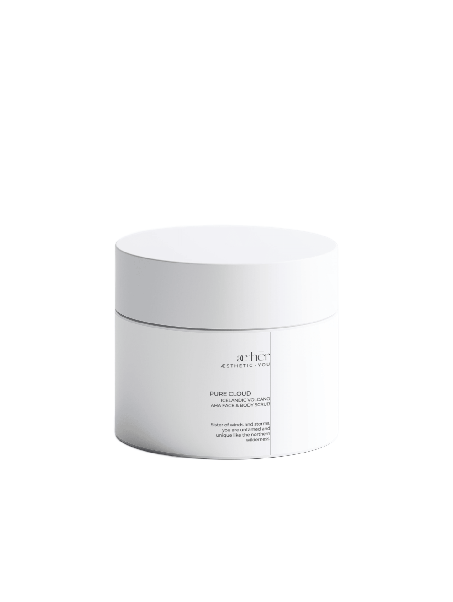 ICELANDIC VOLCANO AHA FACE & BODY SCRUB 170ml